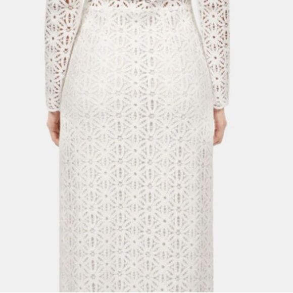 The Kooples White Long Sleeve Dress - Picture 6 of 15